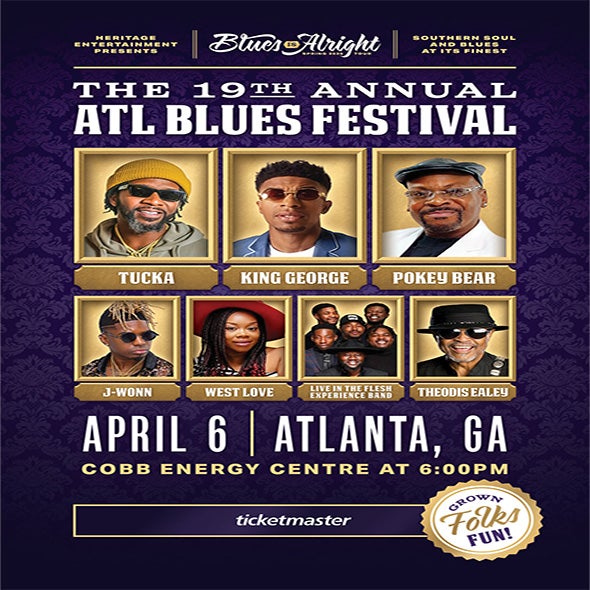 The 19th Annual ATL Blues Festival Cobb Energy Centre